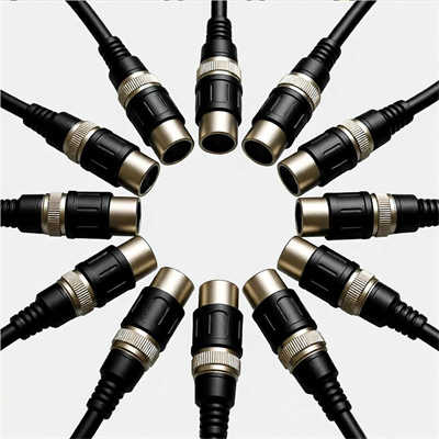 low noise balanced xlr microphone cable